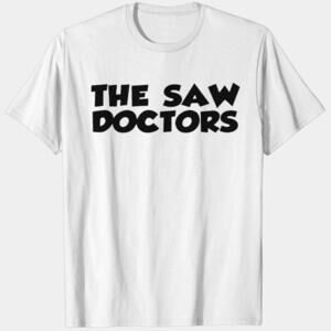 Saw Doctors Irish Rock Band Fans Retro Graphic Classic Unisex T-Shirt